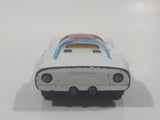 Vintage 1970 Lesney Matchbox Series Superfast No. 68 Porsche 910 White with Red and Blue Paint Die Cast Toy Car Vehicle Made in England