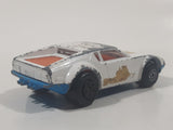 Vintage 1975 Lesney Products Matchbox Superfast De Tomosa Pantera #8 White No. 8 Die Cast Toy Car Vehicle