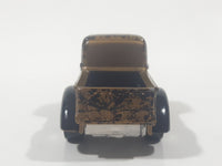 1998 Racing Champions '40 Ford P/U Truck Gold and Black Die Cast Toy Classic Car Vehicle