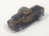 1998 Racing Champions '40 Ford P/U Truck Gold and Black Die Cast Toy Classic Car Vehicle