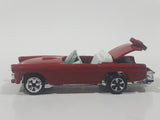 Vintage 1979 Kidco Ford Thunderbird Convertible Red Die Cast Toy Car Vehicle with Opening Trunk Hong Kong