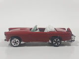 Vintage 1979 Kidco Ford Thunderbird Convertible Red Die Cast Toy Car Vehicle with Opening Trunk Hong Kong