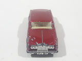 Vintage 1979 Lesney Matchbox Superfast No. 39 Rolls Royce Silver Shadow II Dark Red Die Cast Toy Car Vehicle with Opening Doors