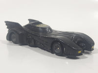 1989 ERTL DC Comics Batman Movie Batmobile Black Die Cast Toy Car Vehicle