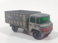 Vintage 1969 Lesney Matchbox Series No. 11 Scaffolding Truck Grey Silver Die Cast Toy Car Vehicle Made in England