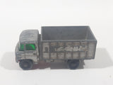 Vintage 1969 Lesney Matchbox Series No. 11 Scaffolding Truck Grey Silver Die Cast Toy Car Vehicle Made in England