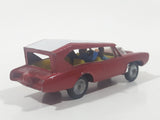 Vintage 1960s Husky The Monkees MonkeeMobile Red and White Die Cast Toy Car Vehicle