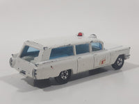 Vintage Lesney Superfast Matchbox Series No. 54 S&S Cadillac Ambulance White Die Cast Toy Car Vehicle