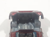 Vintage 1969 Hot Wheels Grand Prix McLaren M6A Spectraflame Red Die Cast Toy Car Vehicle Red Lines