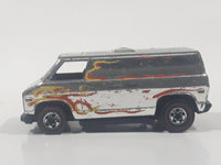 Vintage 1976 Hot Wheels Super Chromes Super Van Chrome Die Cast Toy Car Vehicle Red Lines