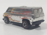 Vintage 1976 Hot Wheels Super Chromes Super Van Chrome Die Cast Toy Car Vehicle Red Lines