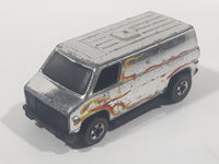 Vintage 1976 Hot Wheels Super Chromes Super Van Chrome Die Cast Toy Car Vehicle Red Lines