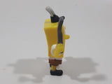 2021 McDonald's Viacom SpongeBob SquarePants Sailor with Burger Flipper 2 1/4" Tall Toy Figure