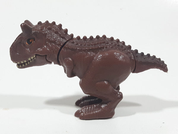 2020 McDonald's Amblin Jurassic World Camp #7 Toro Carnotaurus 3 5/8" Long Toy Dinosaur Figure