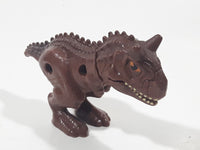 2020 McDonald's Amblin Jurassic World Camp #7 Toro Carnotaurus 3 5/8" Long Toy Dinosaur Figure