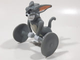 2021 McDonald's Tom & Jerry Tom's Barbell Long Weight 3 1/2" Tall Toy Figure