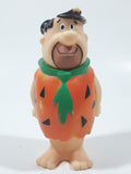 Vintage 1980 Hanna-Barbera Productions The Flintstones Fred Flintstone 4 3/4" Tall Squeaky Rubber Toy Figure 822529