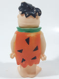 Vintage 1980 Hanna-Barbera Productions The Flintstones Fred Flintstone 4 3/4" Tall Squeaky Rubber Toy Figure 822529