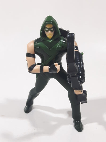 2016 McDonald's DC Comics Justice League Green Arrow 4 1/4" Tall Plastic Toy Figure