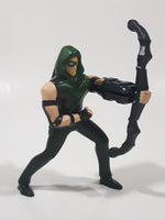 2016 McDonald's DC Comics Justice League Green Arrow 4 1/4" Tall Plastic Toy Figure