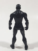 2013 Hasbro Marvel Ironman Black and Gold Armor 4 1/8" Tall Plastic Toy Figure