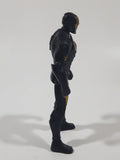 2013 Hasbro Marvel Ironman Black and Gold Armor 4 1/8" Tall Plastic Toy Figure