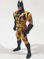 1994 Kenner DC Comics Batman Yellow and Black Suit 4 3/4" Tall Toy Action Figure Bruce Wayne