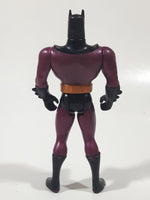 1993 Kenner DC Comics Batman Mask of Phantasm Pink Purple Magenta Suit 4 3/4" Tall Toy Action Figure Bruce Wayne