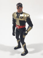 1993 Kenner DC Comics Batman Robin Black Silver Gold Suit 4 3/8" Tall Toy Action Figure