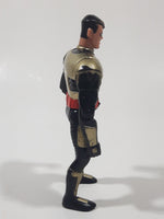 1993 Kenner DC Comics Batman Robin Black Silver Gold Suit 4 3/8" Tall Toy Action Figure