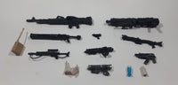 Mixed Lot of 13 Star Wars Guns, Rifles, and Accessories