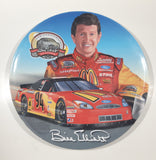 Nascar #94 McDonald's Bill Elliot 25th Silver Anniversary 9 1/2" Diameter Plastic Collector Plate