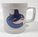 Vancouver Canucks NHL Ice Hockey Team 3 3/4" Tall Ceramic Coffee Mug Cup