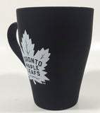 Brands Unlimited Toronto Maple Leafs NHL Ice Hockey Team Black 4 1/4" Tall Ceramic Coffee Mug Cup