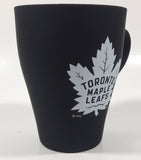 Brands Unlimited Toronto Maple Leafs NHL Ice Hockey Team Black 4 1/4" Tall Ceramic Coffee Mug Cup