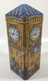 Churchill's Peter Pan Big Ben Clock 3D Metal Tin Coin Bank Collectible