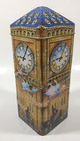 Churchill's Peter Pan Big Ben Clock 3D Metal Tin Coin Bank Collectible