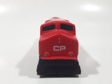 CP Rail Sense Safety Program Red and Black Train Engine Locomotive 5 1/8" Long Foam Squeeze Toy