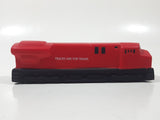 CP Rail Sense Safety Program Red and Black Train Engine Locomotive 5 1/8" Long Foam Squeeze Toy