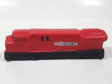 CP Rail Sense Safety Program Red and Black Train Engine Locomotive 5 1/8" Long Foam Squeeze Toy