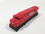 CP Rail Sense Safety Program Red and Black Train Engine Locomotive 5 1/8" Long Foam Squeeze Toy