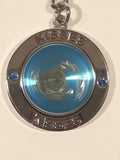 Hershey's Kisses Blue Metal Spinning Key Chain