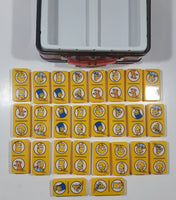 2006 Sababa Toys 20th Century Fox The Simpsons Dominoes Tin Metal Lunch Box Container Missing Two Dominos