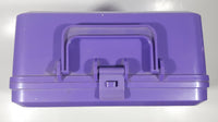 1990 Aladdin Hasbro My Little Pony Purple Plastic Lunch Box Container