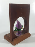 Vintage R.J. Enterprises Belleville, Ont. World's Greatest Bartender 1978 Green and Purple Smurf "Gnome Family" Holding Foaming Beer Mug Wood Bar Display