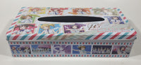 2015 Branpresto Love Live! Wonderful Rush Hinged Tin Metal Tissue Box Holder Case