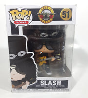 2016 Funko Pop! Rocks Guns N Roses #51 Slash 4" Tall Toy Vinyl Figure New in Box