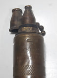 Vintage 1950s Indian Fire Pump Brass Nozzle D.B. Smith & Co. Utica, New York Firefighting Equipment