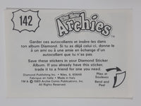 Vintage 1989 Diamond Publishing Archie Comics Stickers (Individual) Made in Italy