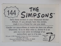 Vintage 1990 Diamond Publishing Twentieth Century Fox The Simpsons Stickers (Individual) Made in Italy